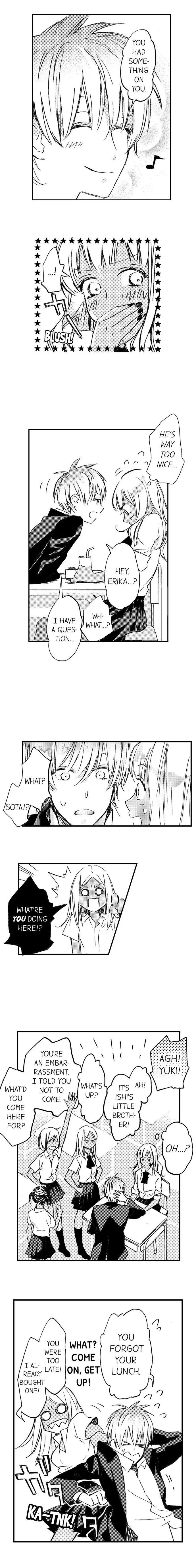 Ha? Omae, Kuro Gal no Kuse ni Shojo na no? Chapter 14 page 4