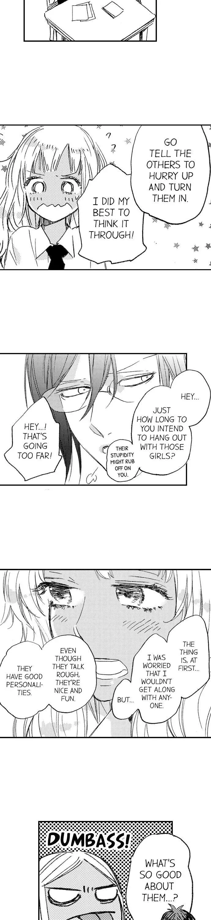Ha? Omae, Kuro Gal no Kuse ni Shojo na no? Chapter 28 page 12