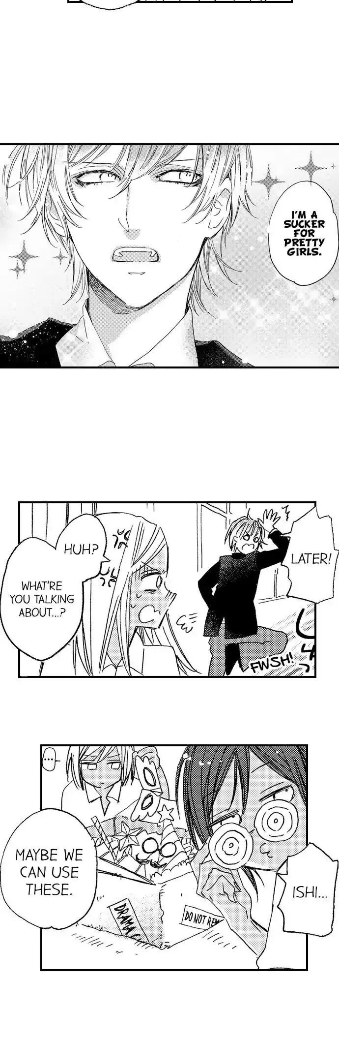 Ha? Omae, Kuro Gal no Kuse ni Shojo na no? Chapter 35 page 19