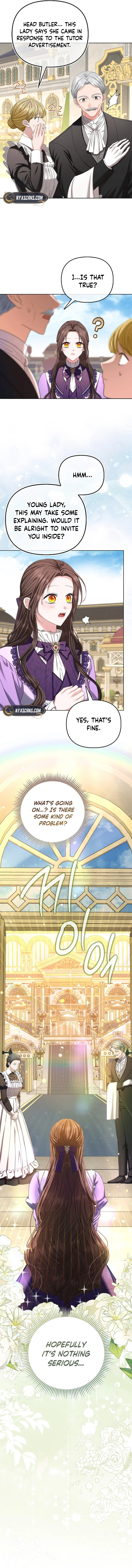 The Time-limited Extra Is Disguised as a Tutor in a Villain’s House Chapter 2 page 4