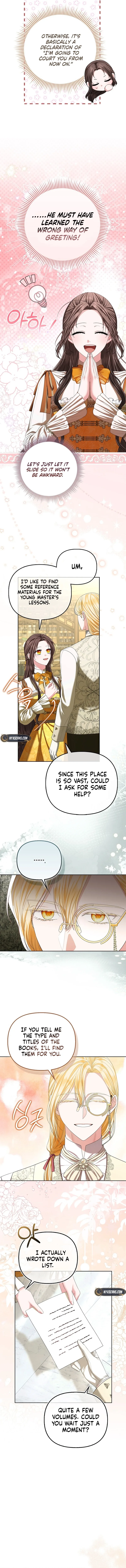 The Time-limited Extra Is Disguised as a Tutor in a Villain’s House Chapter 6 page 5