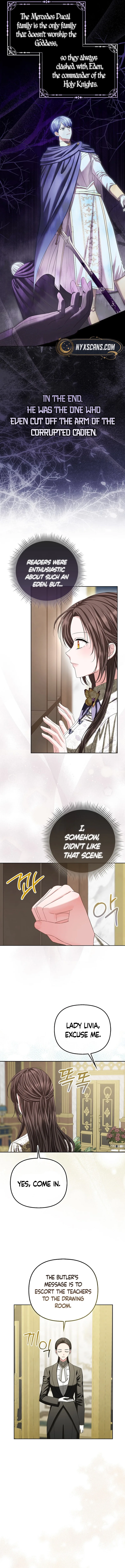 The Time-limited Extra Is Disguised as a Tutor in a Villain’s House Chapter 10 page 8