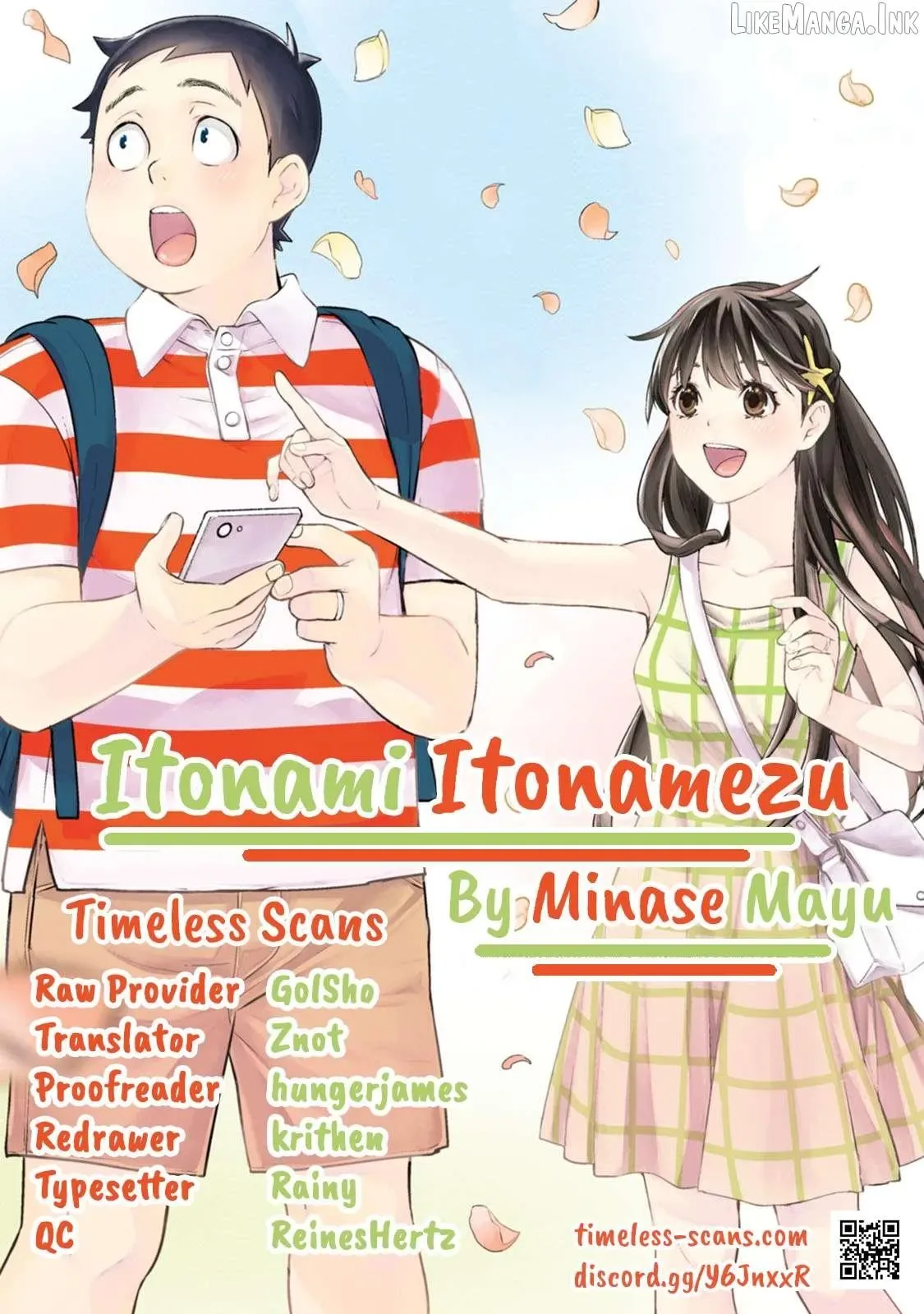 Itonami Itonamezu Chapter 35 page 1