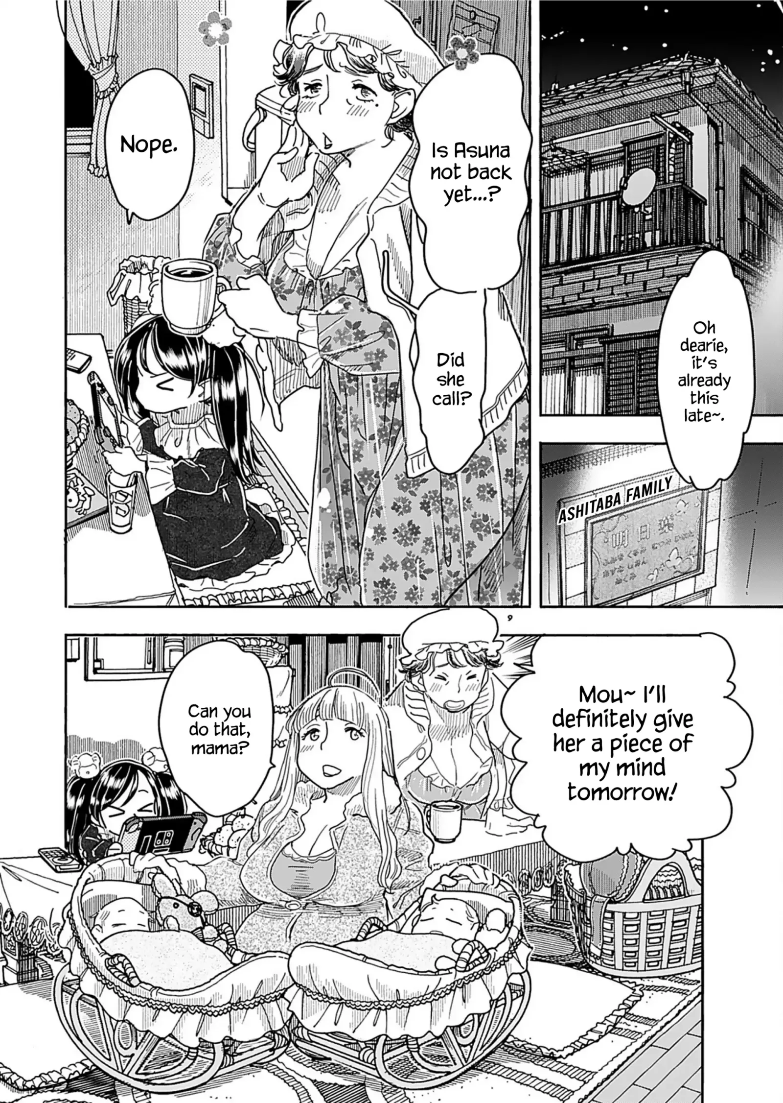 Okusan Chapter 159 page 12