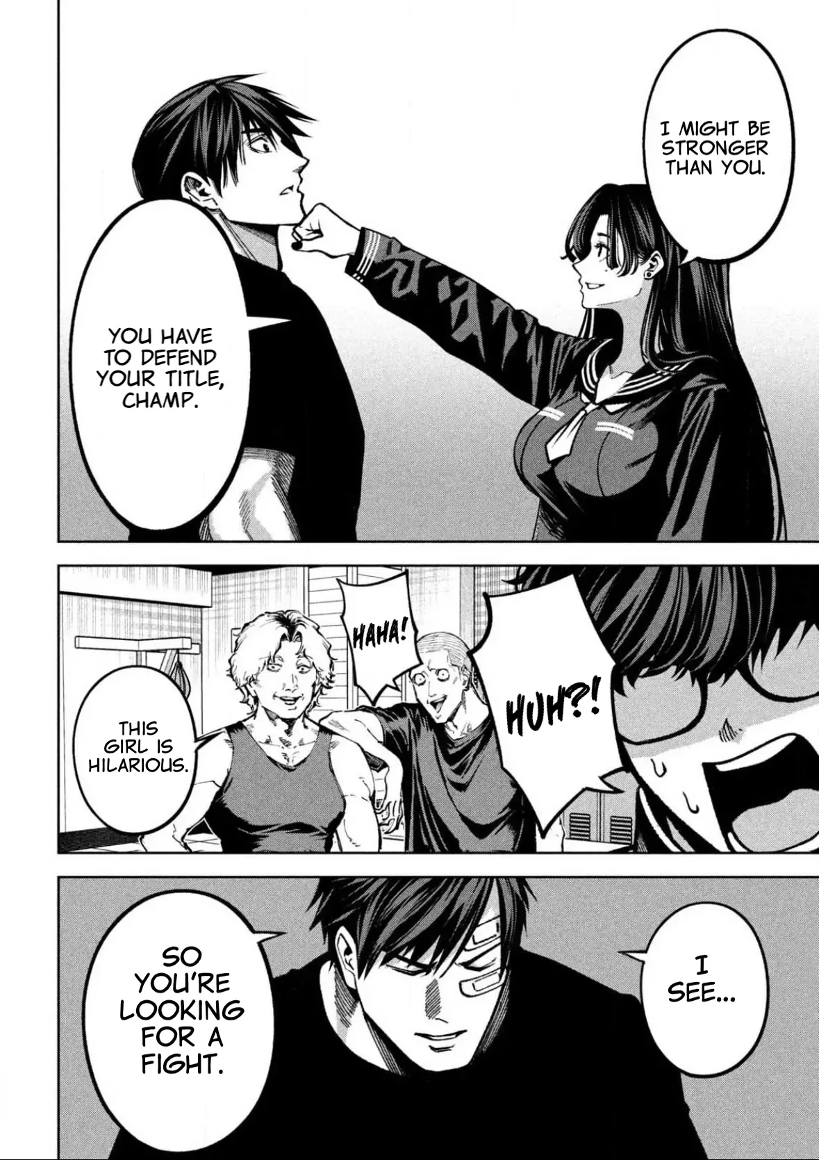 Bouryoku Banzai Chapter 10 page 6