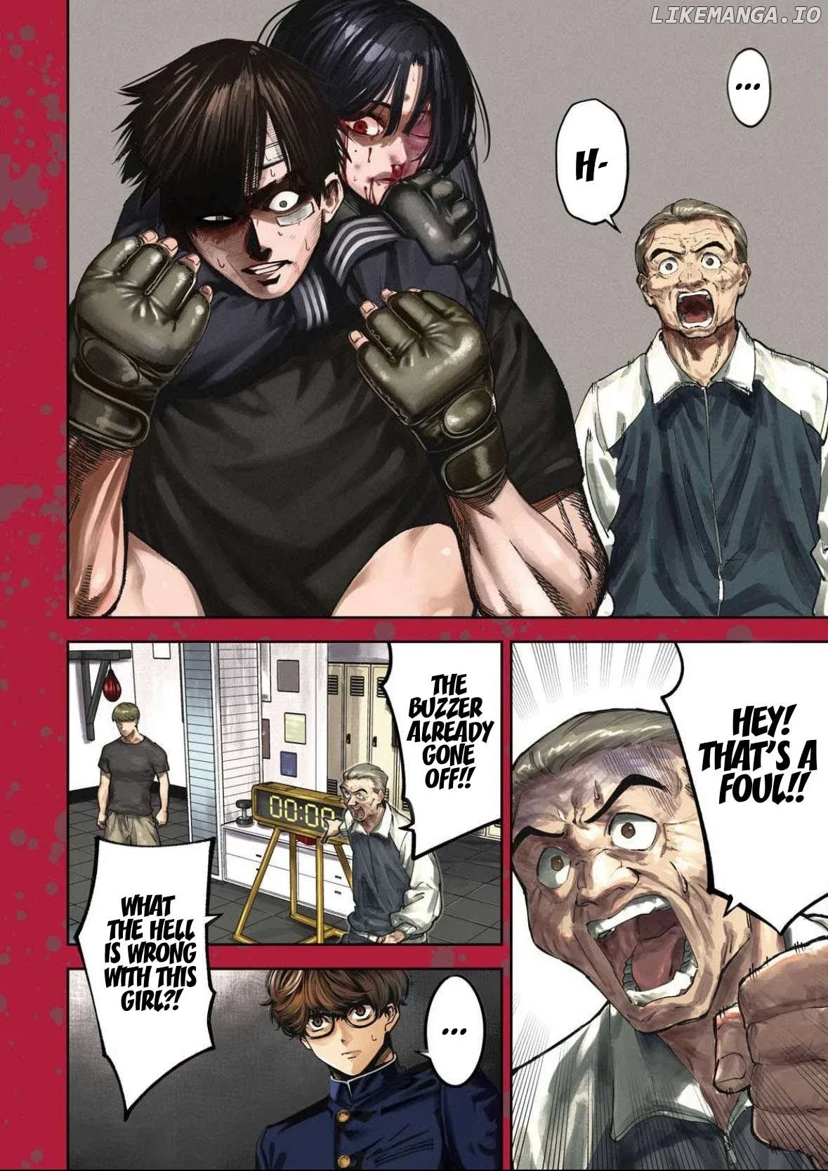 Bouryoku Banzai Chapter 14 page 3
