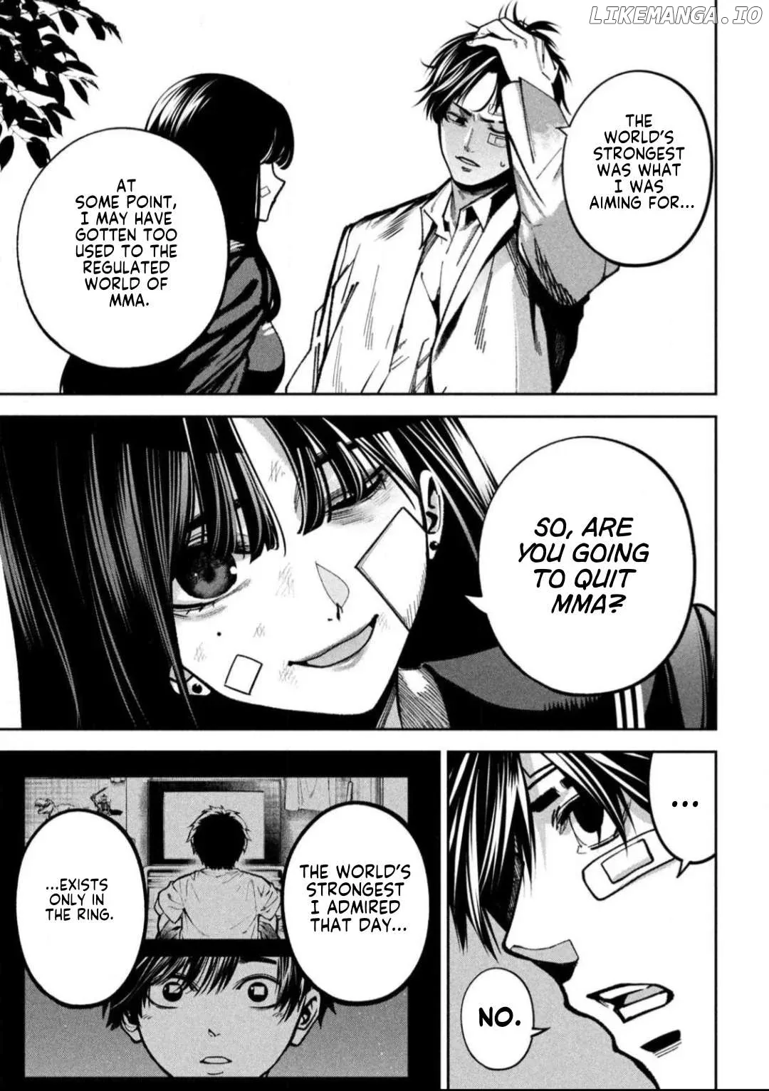 Bouryoku Banzai Chapter 15 page 13