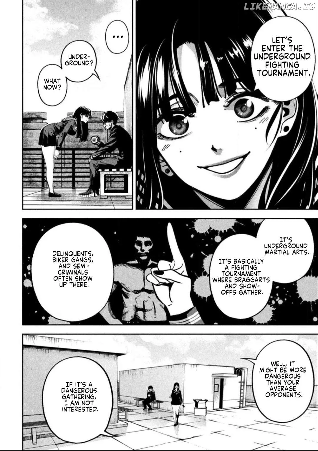 Bouryoku Banzai Chapter 15 page 16
