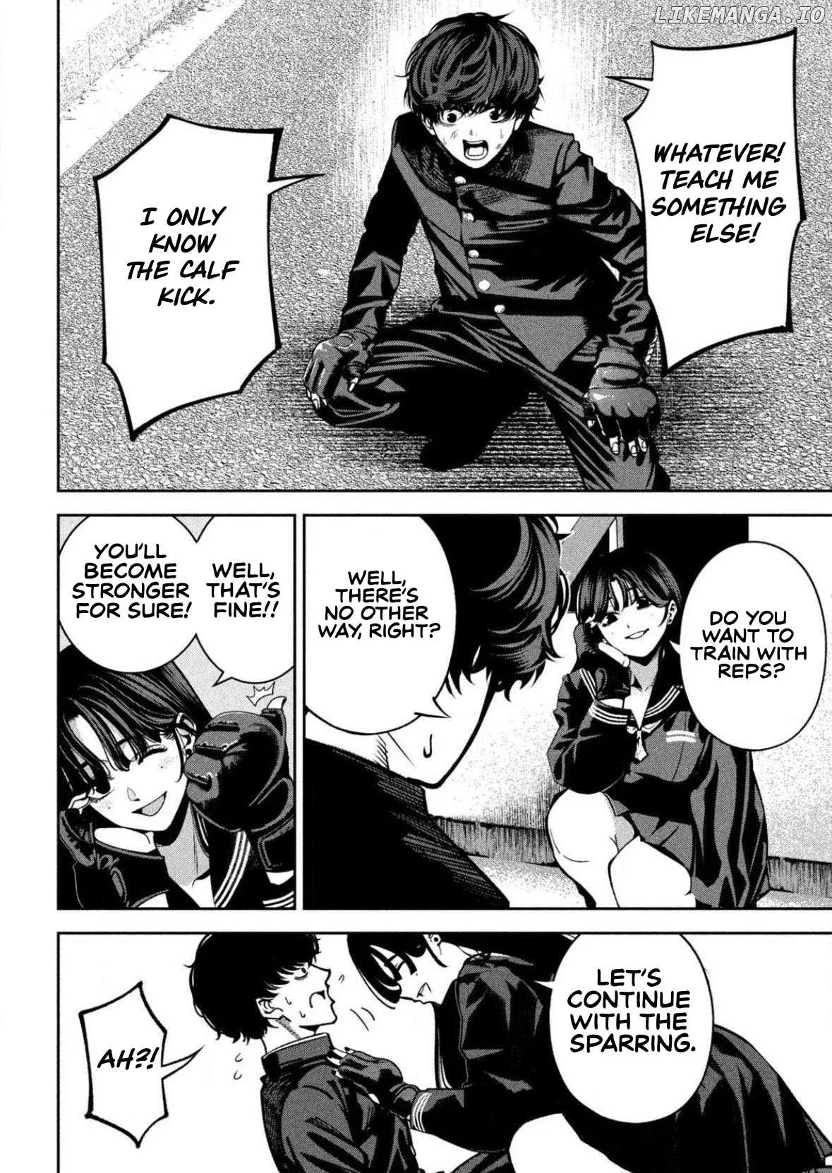 Bouryoku Banzai Chapter 16 page 8
