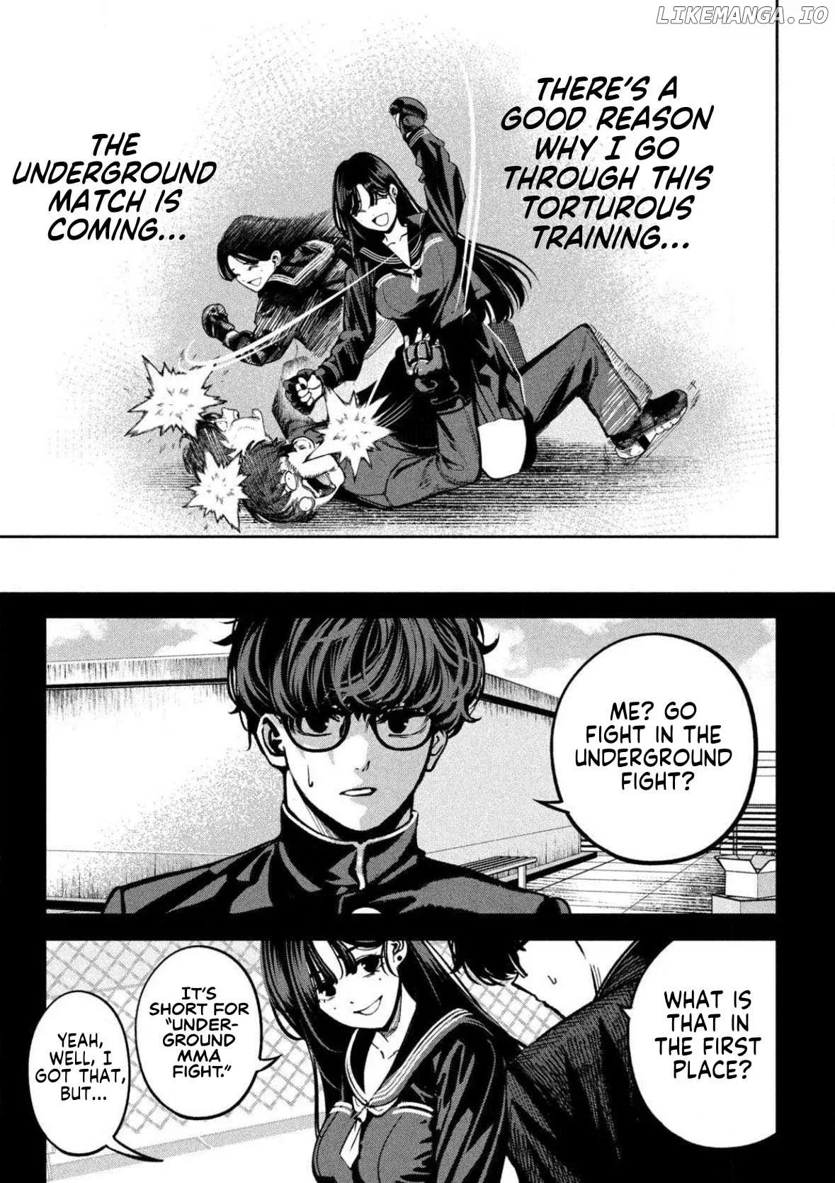Bouryoku Banzai Chapter 16 page 9
