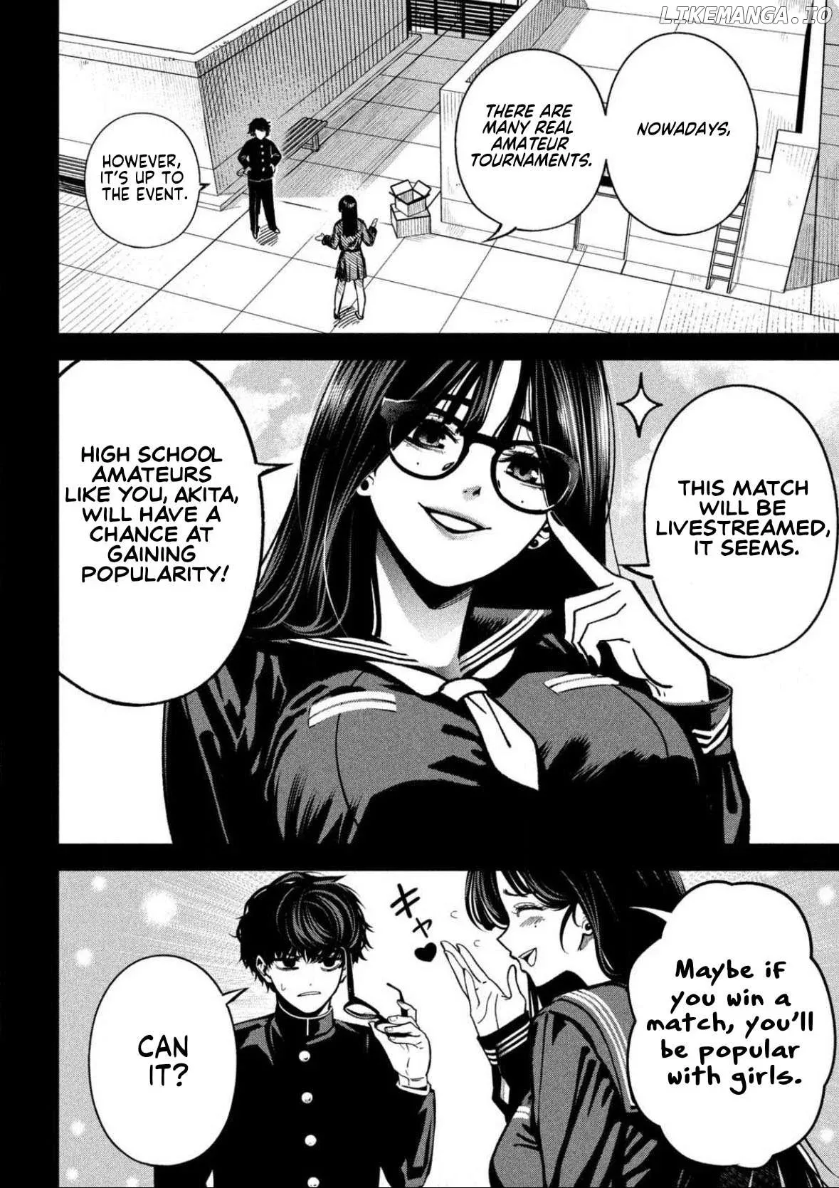 Bouryoku Banzai Chapter 16 page 12