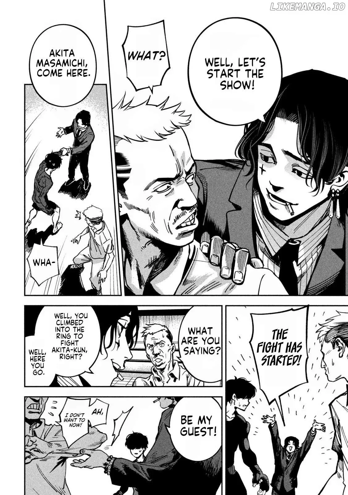Bouryoku Banzai Chapter 20 page 8