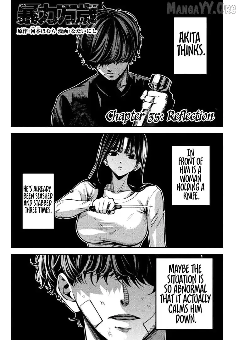 Bouryoku Banzai Chapter 35 page 1