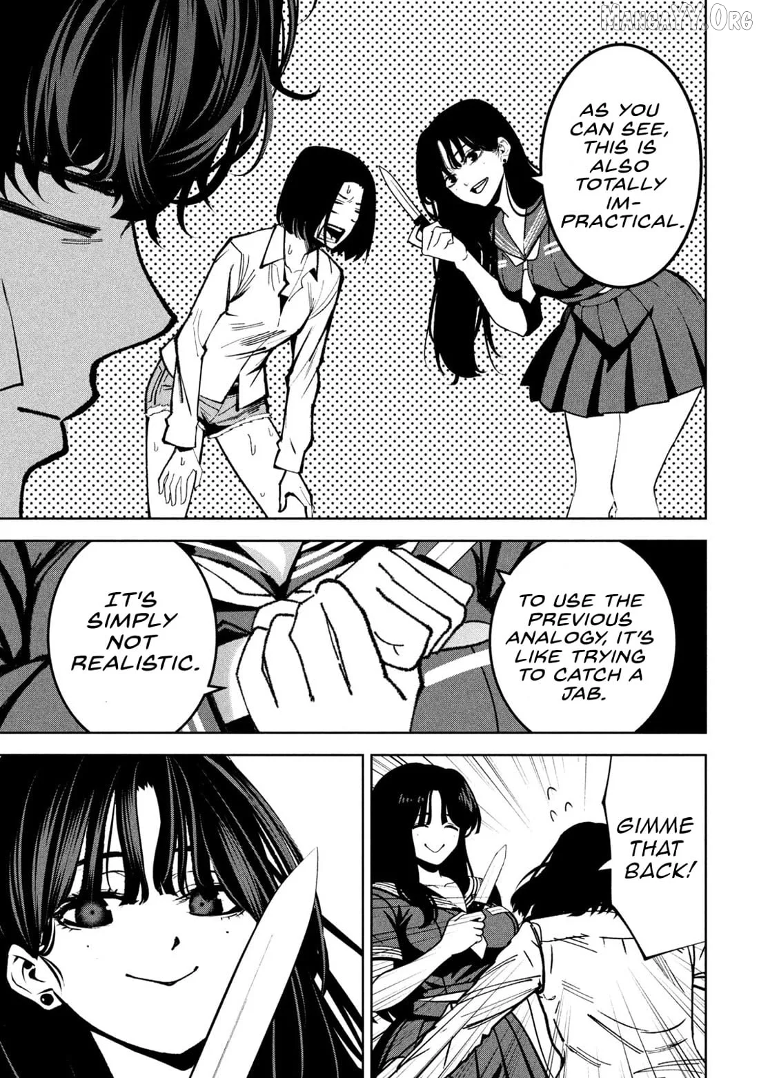 Bouryoku Banzai Chapter 40 page 7