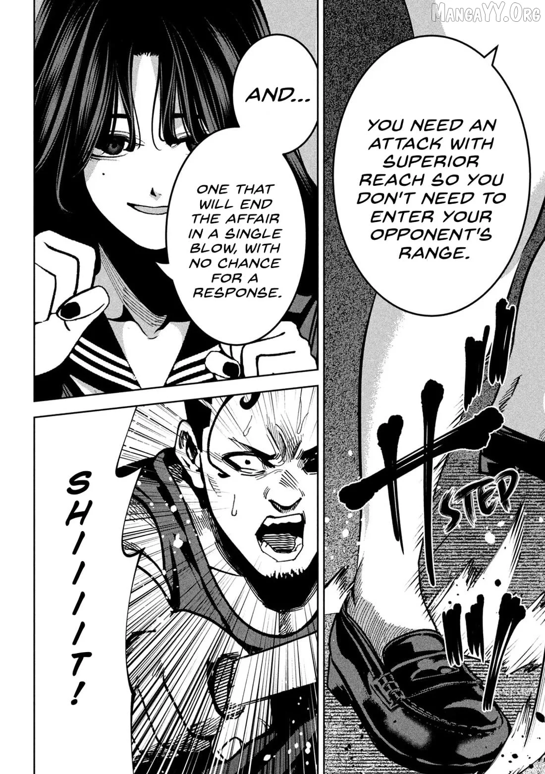 Bouryoku Banzai Chapter 40 page 10