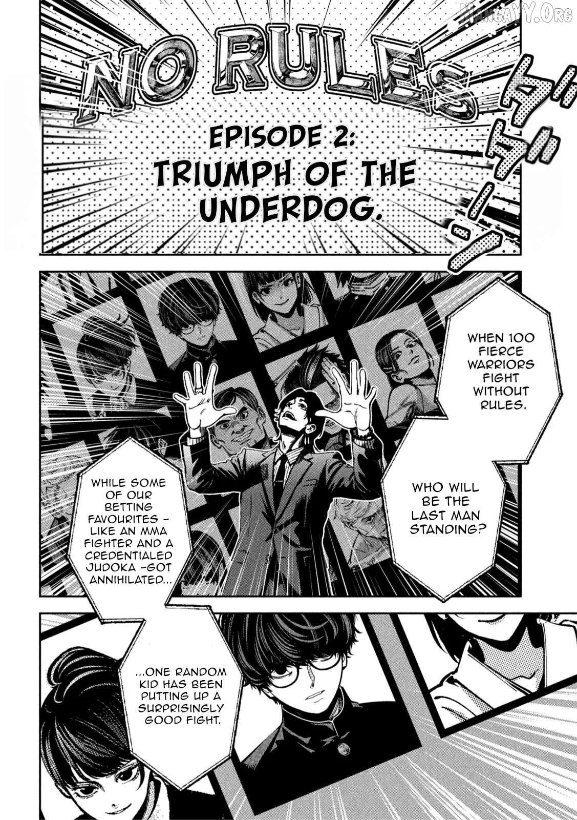 Bouryoku Banzai Chapter 41 page 8