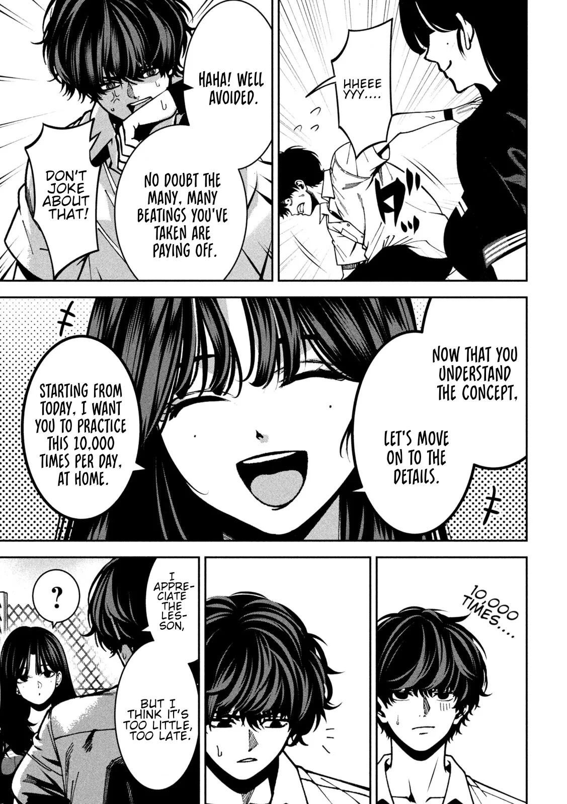 Bouryoku Banzai Chapter 43 page 10