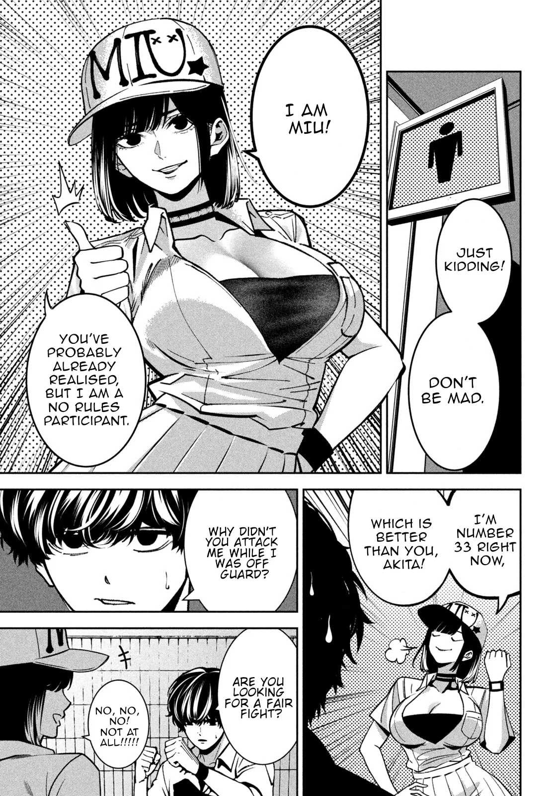 Bouryoku Banzai Chapter 43 page 18