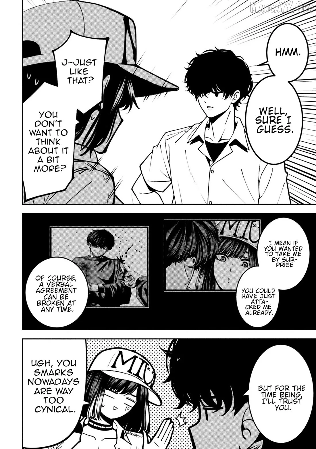 Bouryoku Banzai Chapter 44 page 2