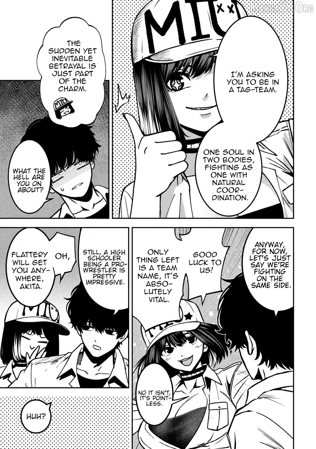 Bouryoku Banzai Chapter 44 page 3