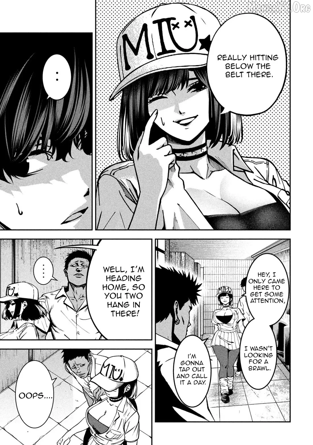 Bouryoku Banzai Chapter 44 page 9