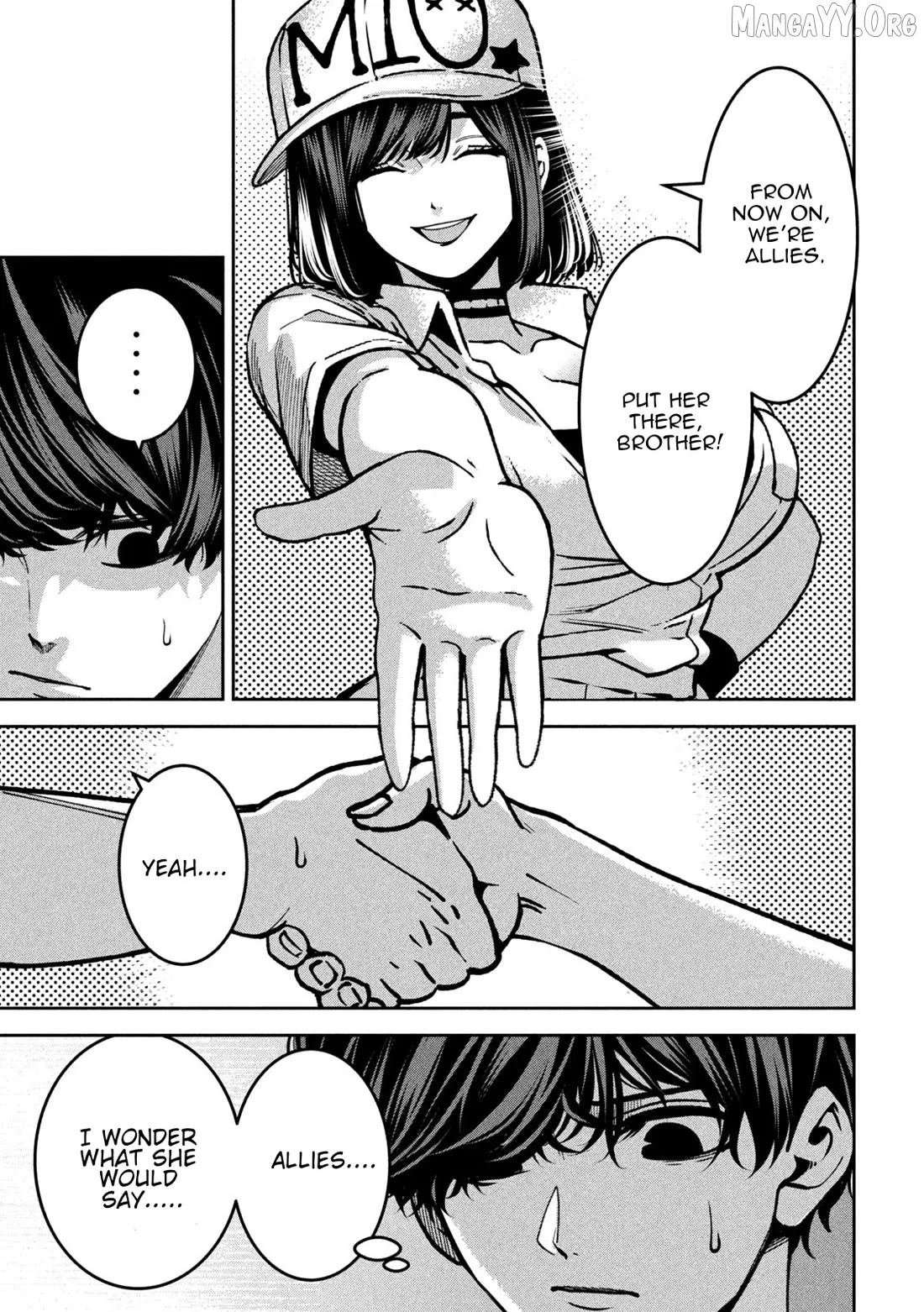 Bouryoku Banzai Chapter 44 page 16
