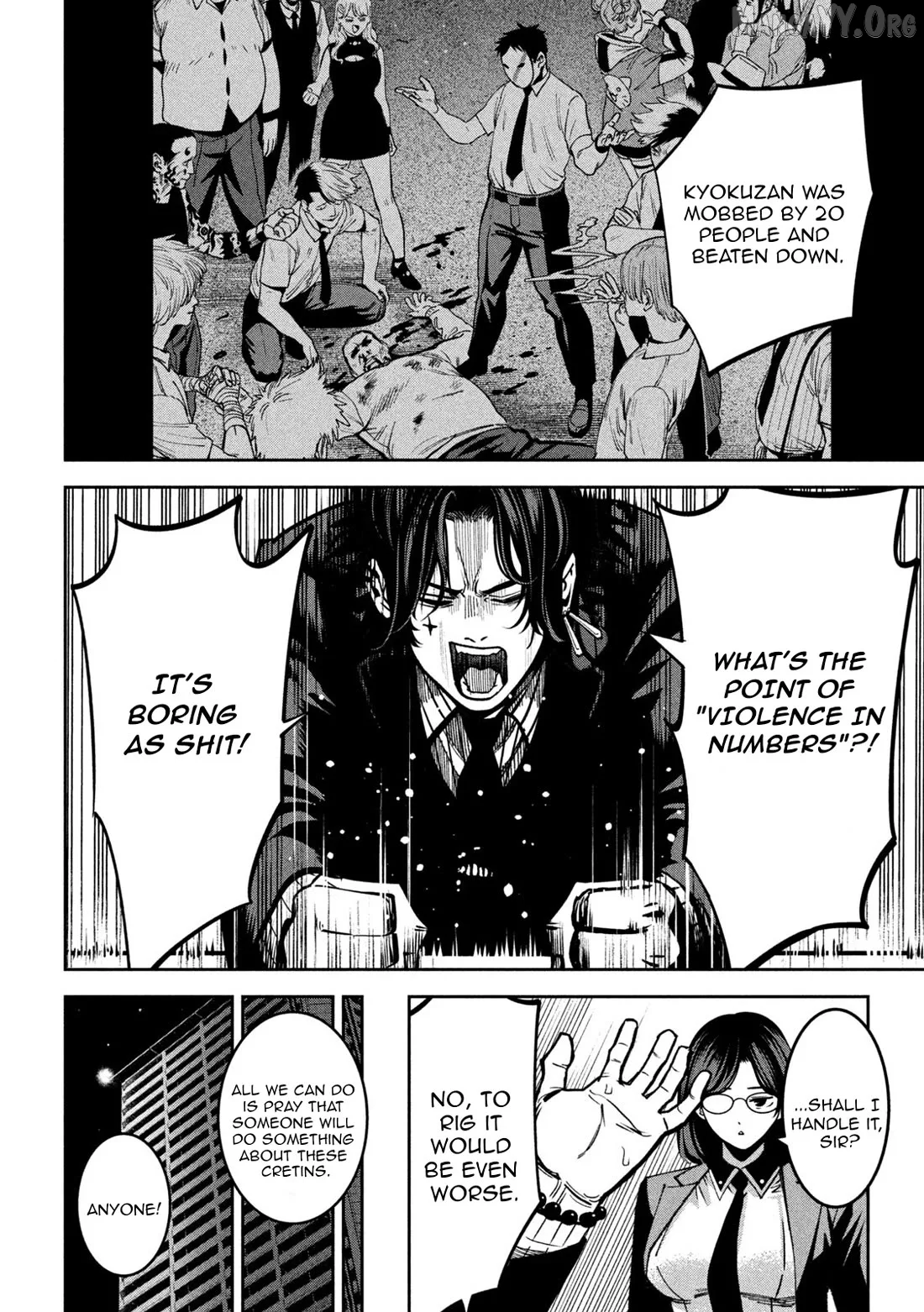 Bouryoku Banzai Chapter 46 page 14