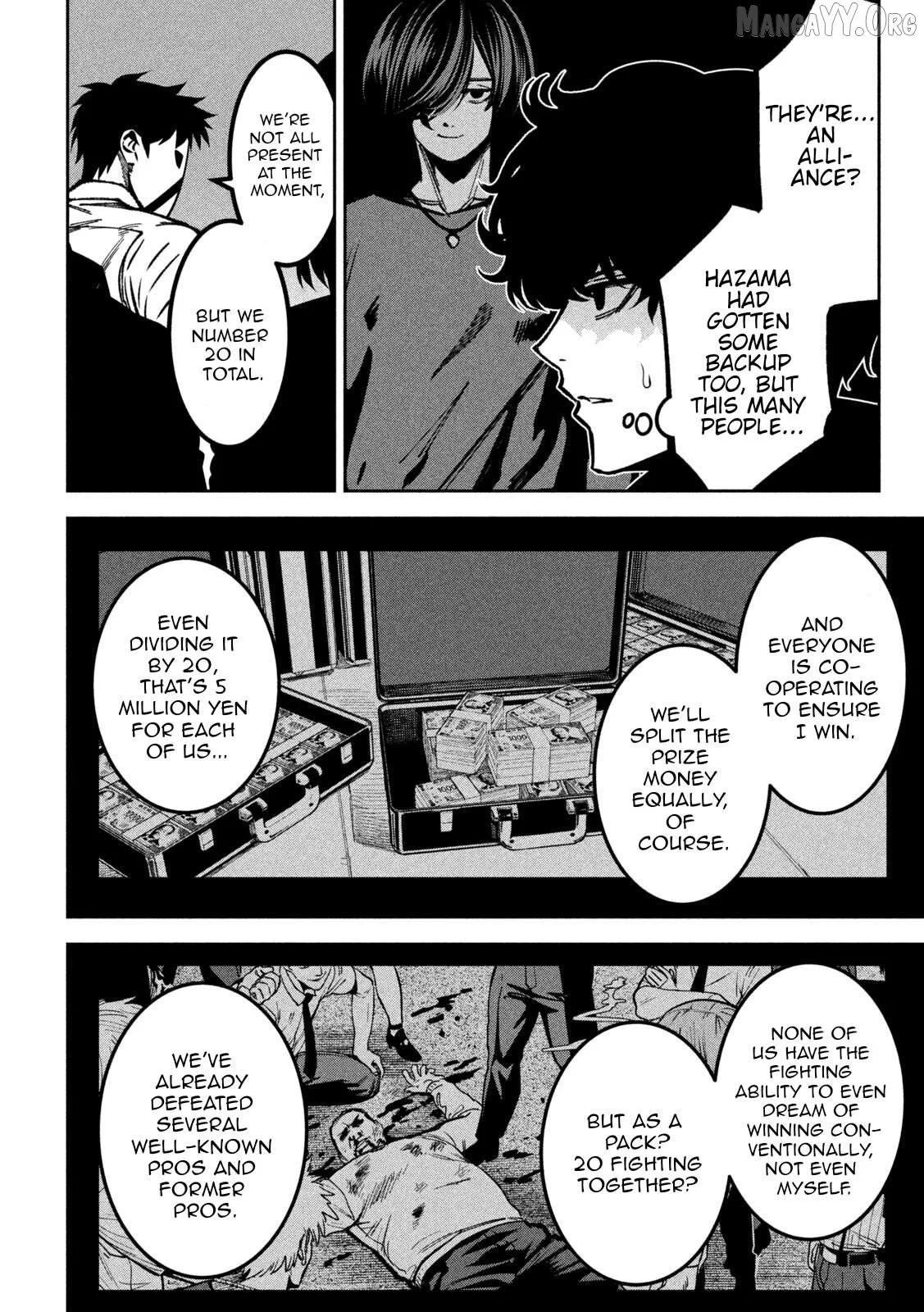 Bouryoku Banzai Chapter 47 page 6