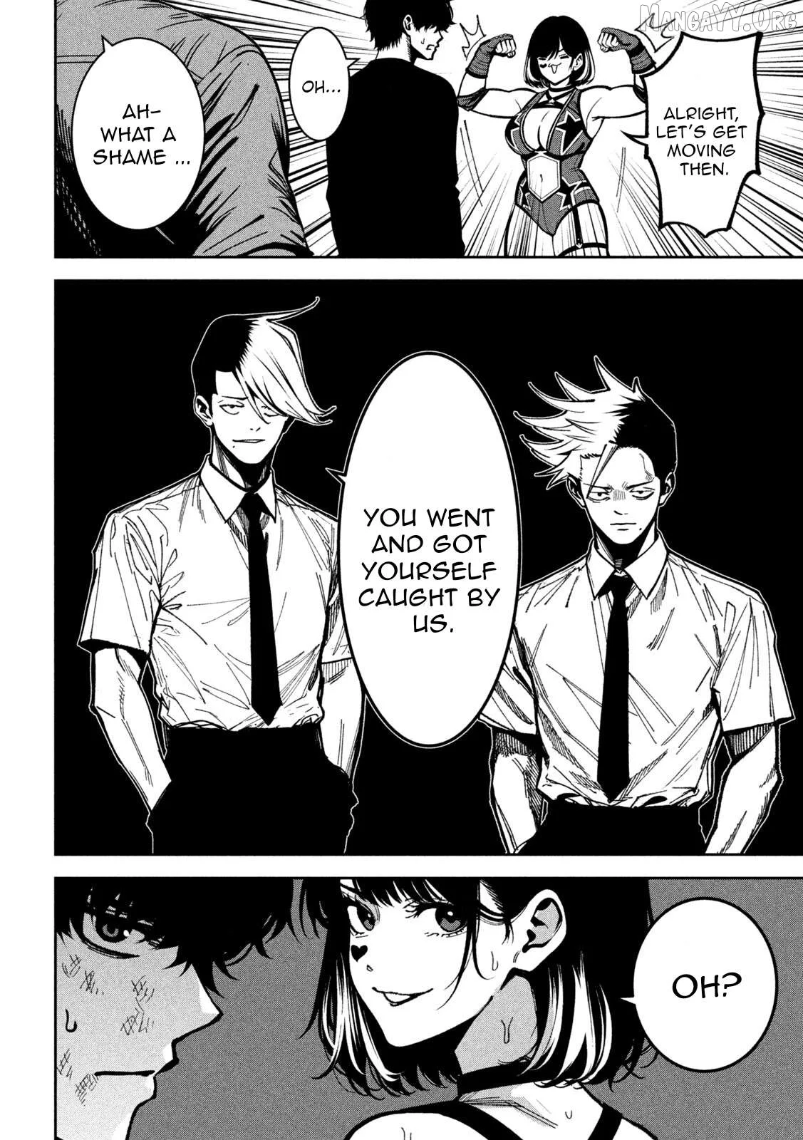 Bouryoku Banzai Chapter 49 page 16