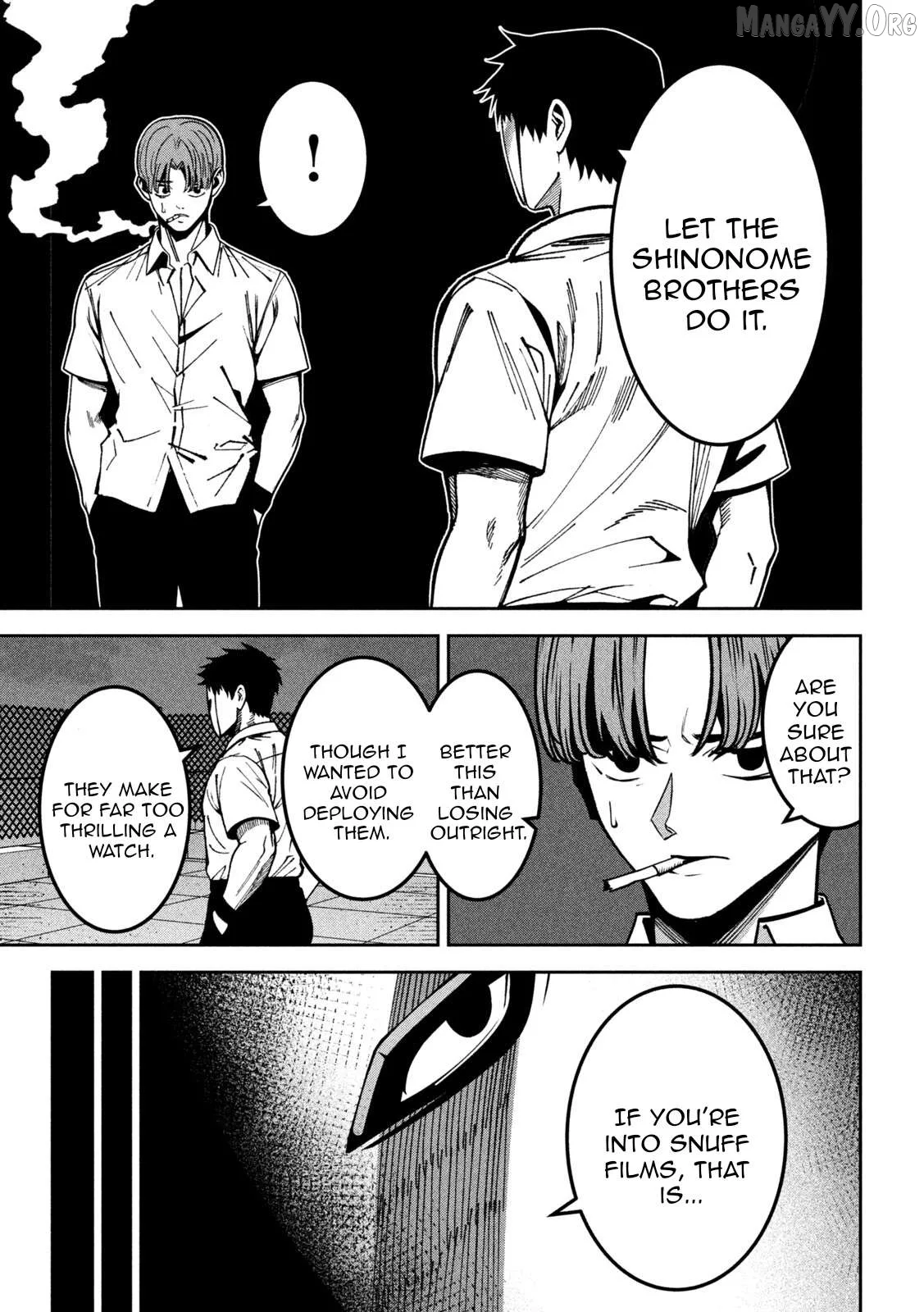 Bouryoku Banzai Chapter 49 page 13
