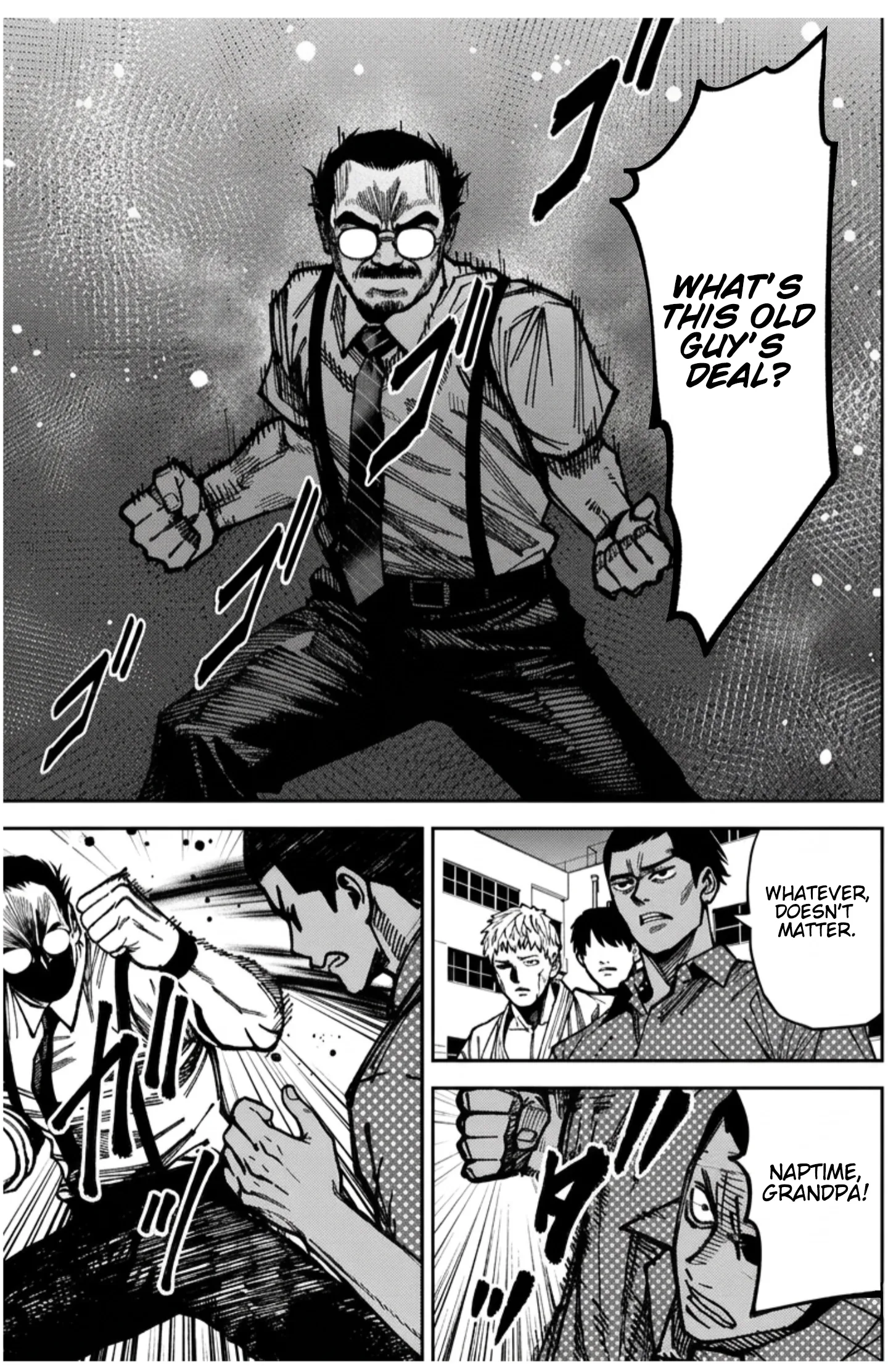Bouryoku Banzai Chapter 55 page 1