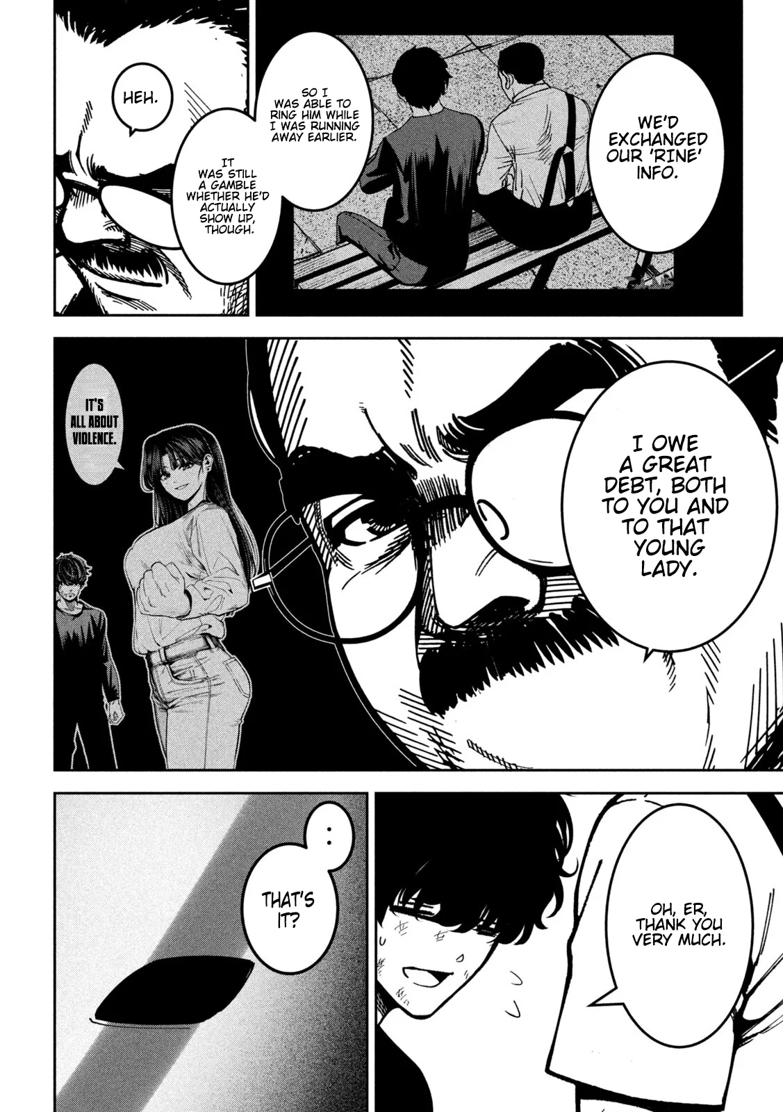 Bouryoku Banzai Chapter 55 page 4
