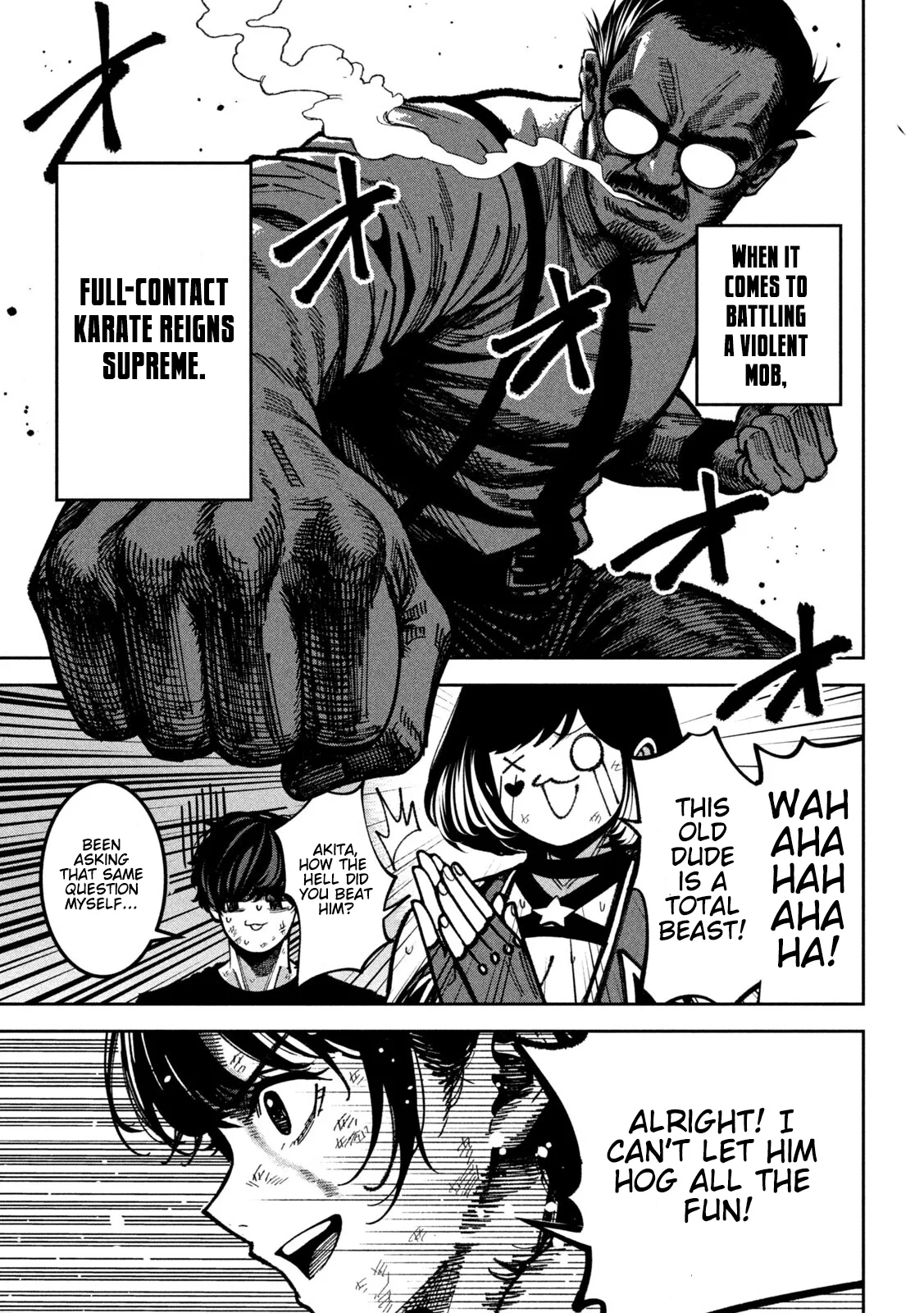 Bouryoku Banzai Chapter 55 page 9