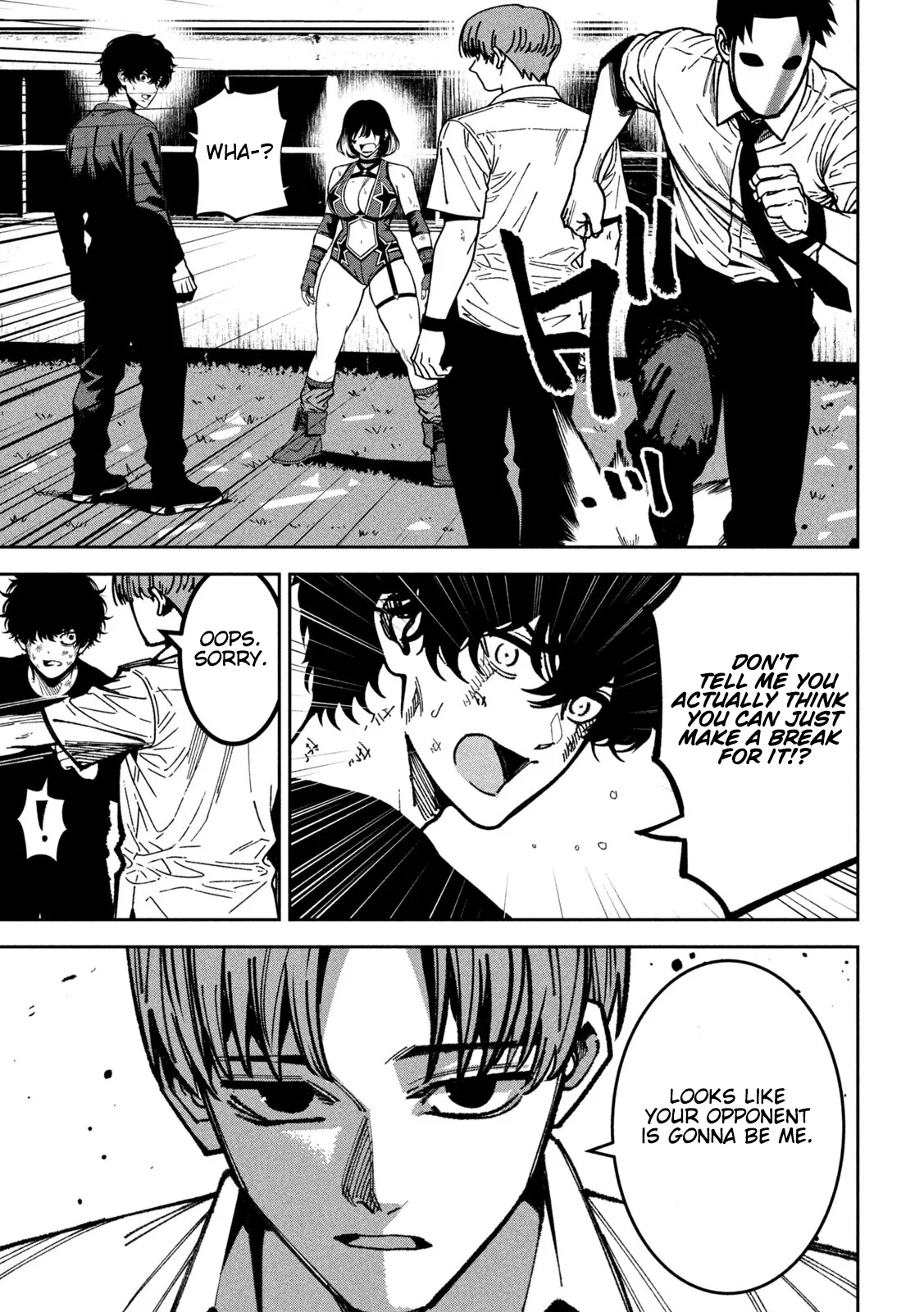 Bouryoku Banzai Chapter 55 page 13