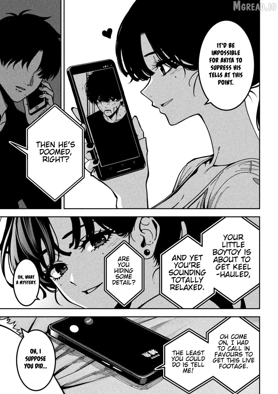 Bouryoku Banzai Chapter 56 page 13