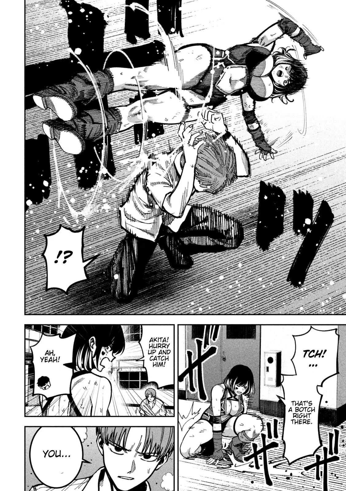 Bouryoku Banzai Chapter 55 page 14