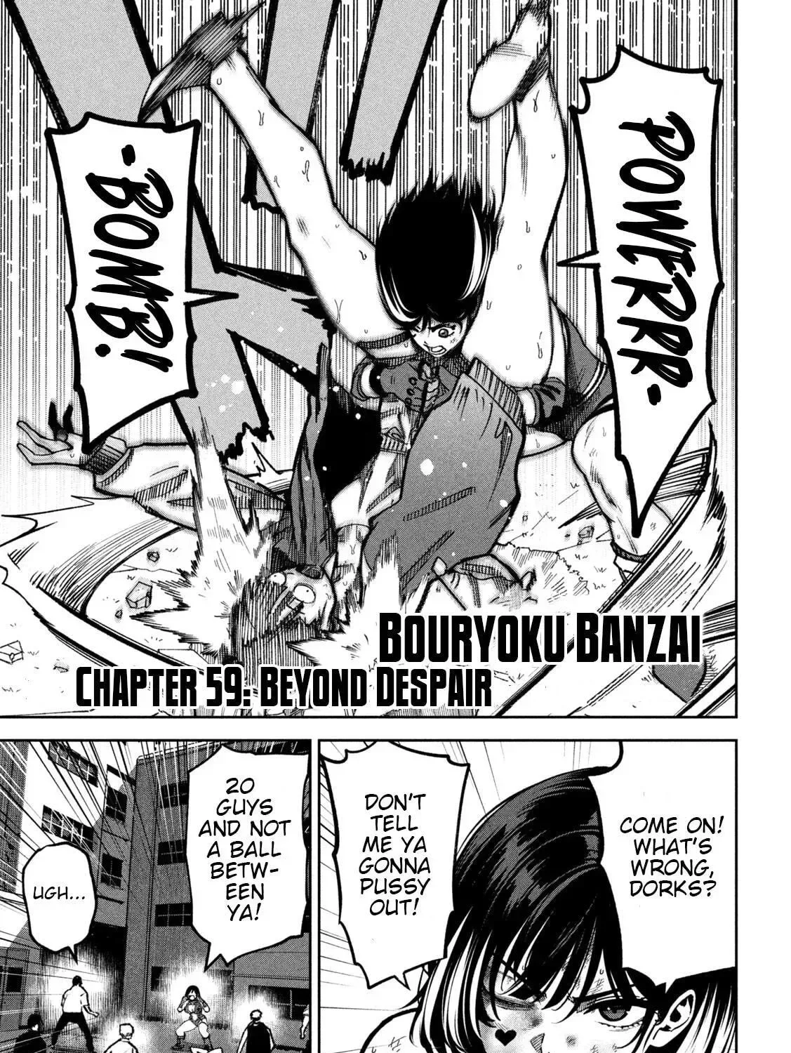 Bouryoku Banzai Chapter 59 page 3