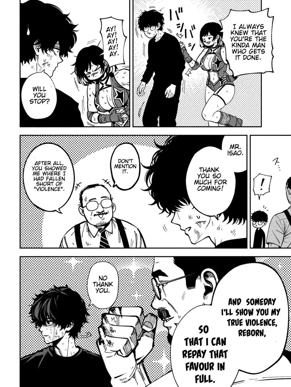 Bouryoku Banzai Chapter 59 page 21