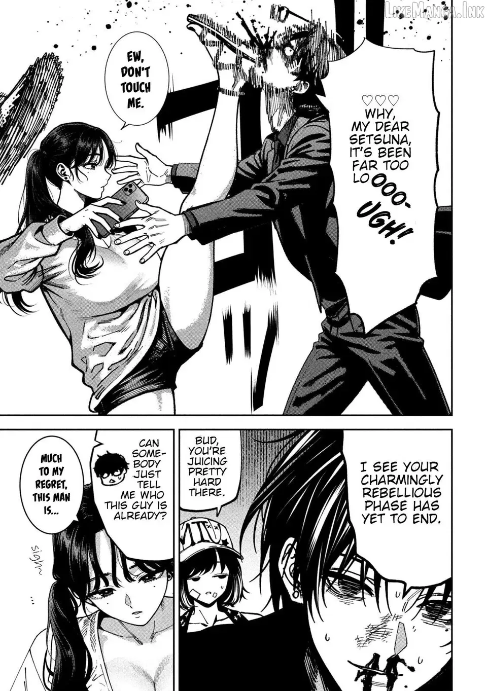 Bouryoku Banzai Chapter 60 page 13