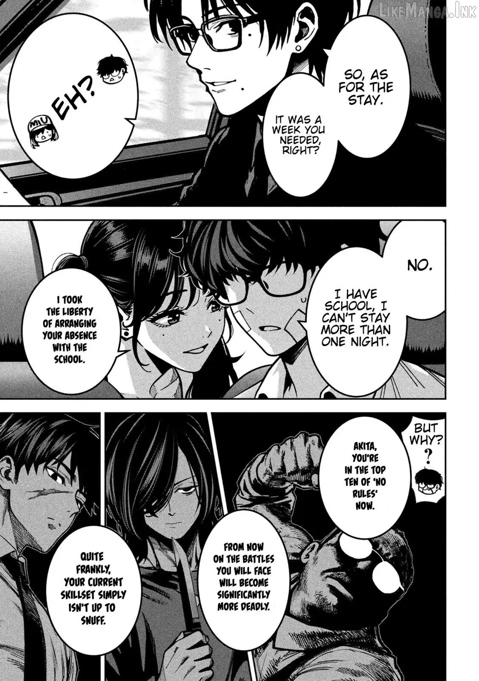 Bouryoku Banzai Chapter 60 page 17