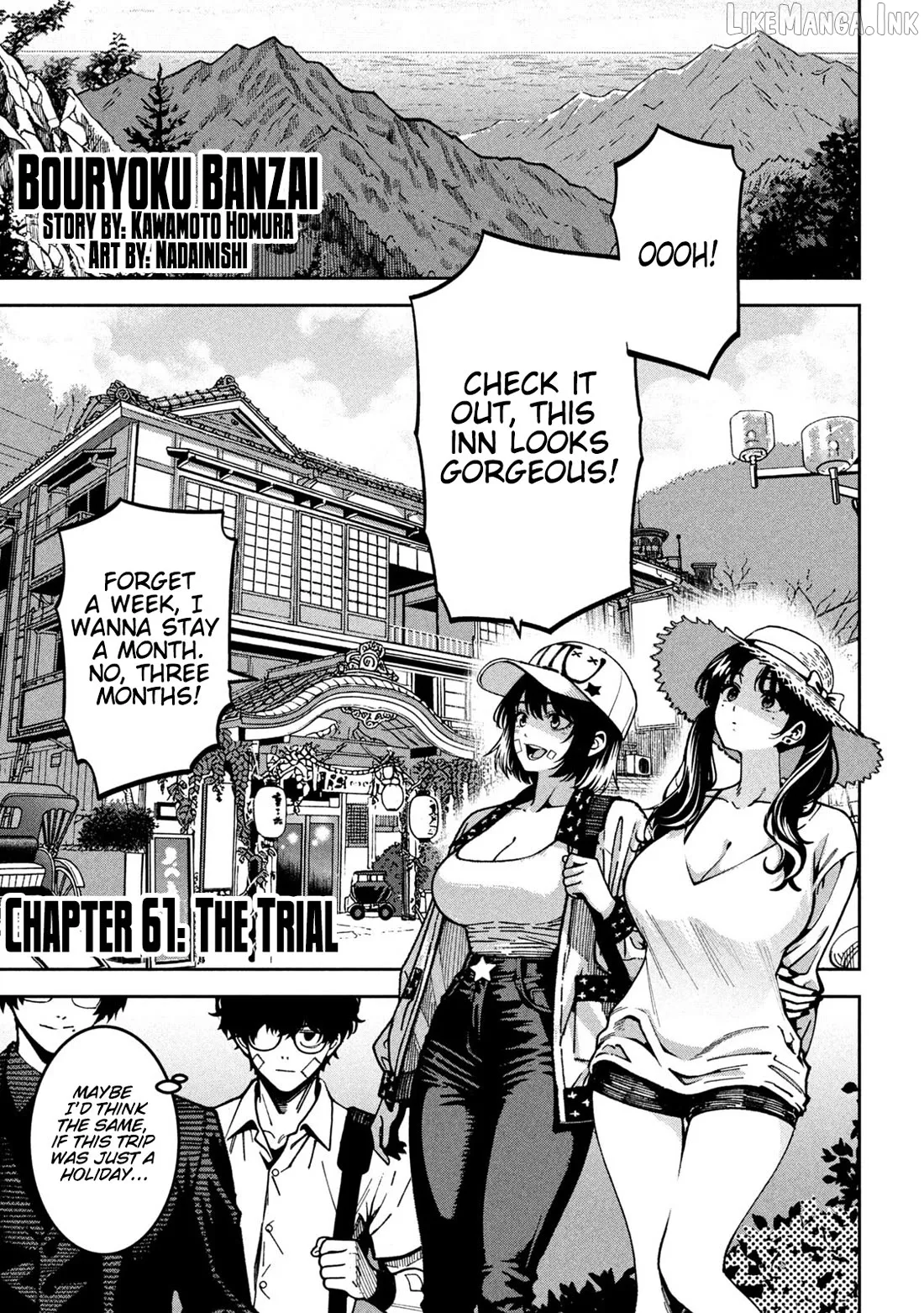 Bouryoku Banzai Chapter 61 page 1