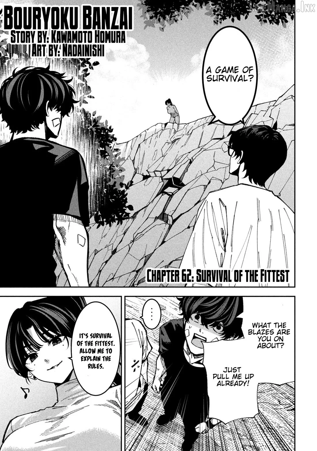 Bouryoku Banzai Chapter 62 page 1