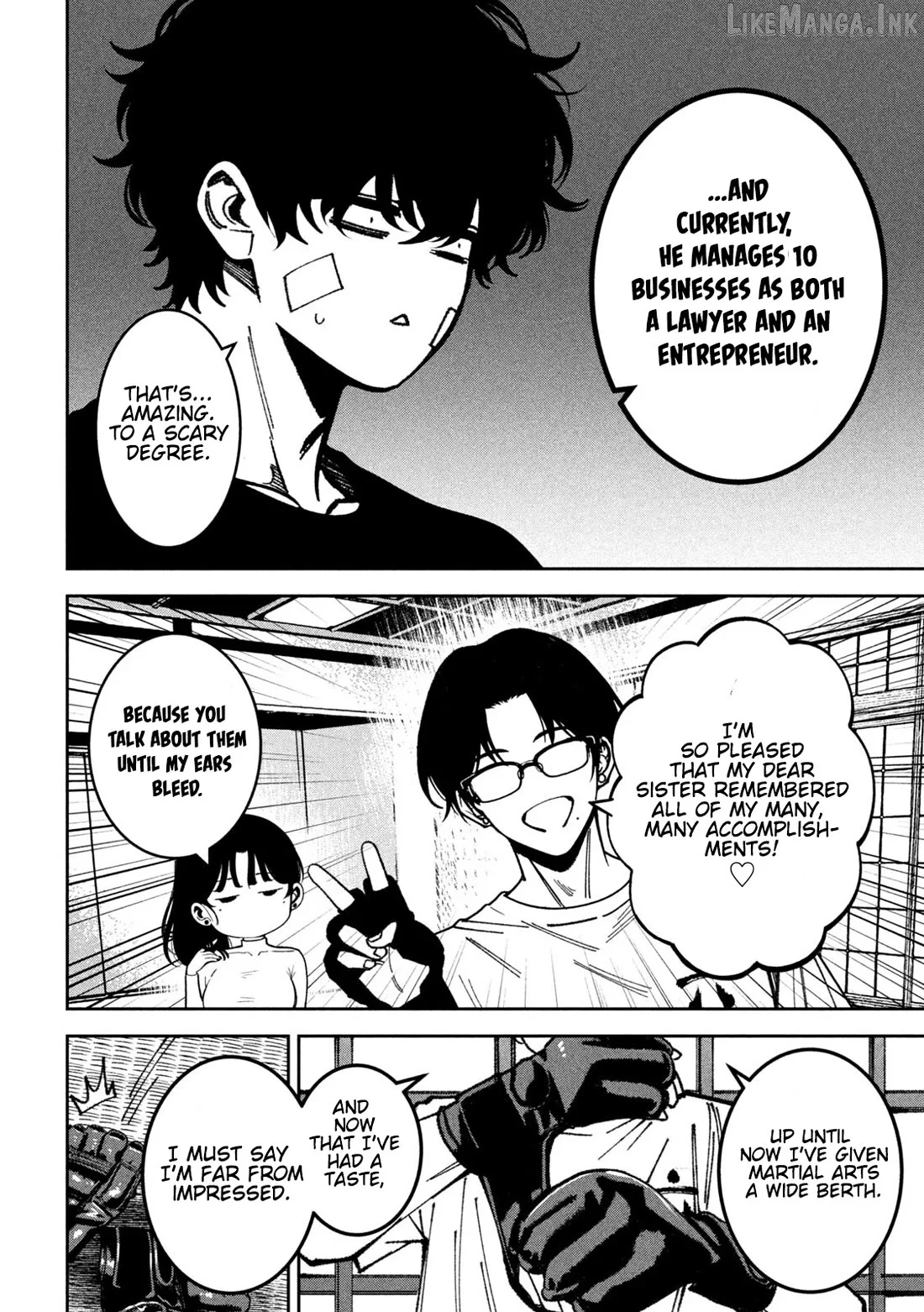 Bouryoku Banzai Chapter 61 page 12