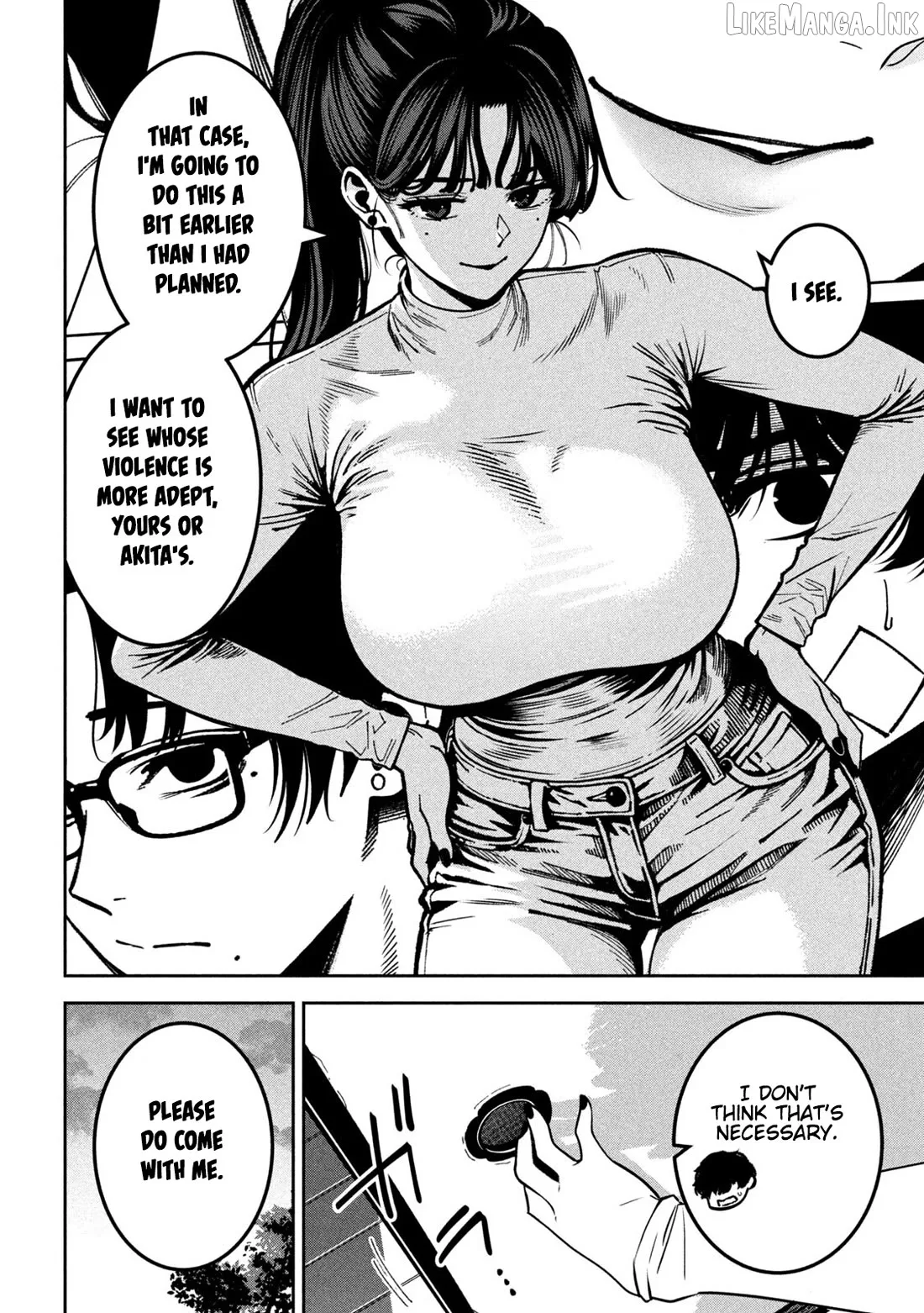 Bouryoku Banzai Chapter 61 page 14
