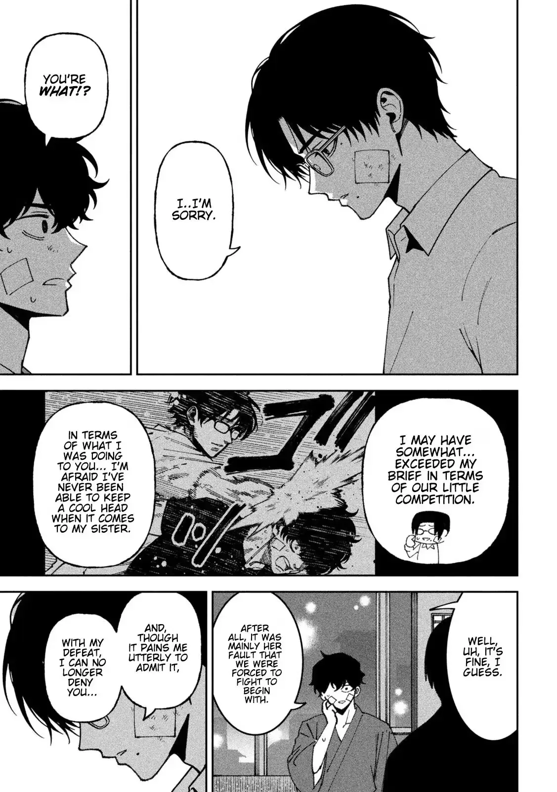 Bouryoku Banzai Chapter 68 page 13
