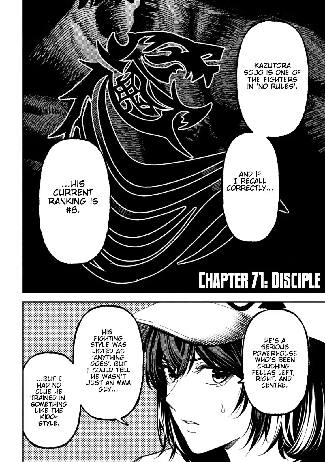 Bouryoku Banzai Chapter 71 page 2