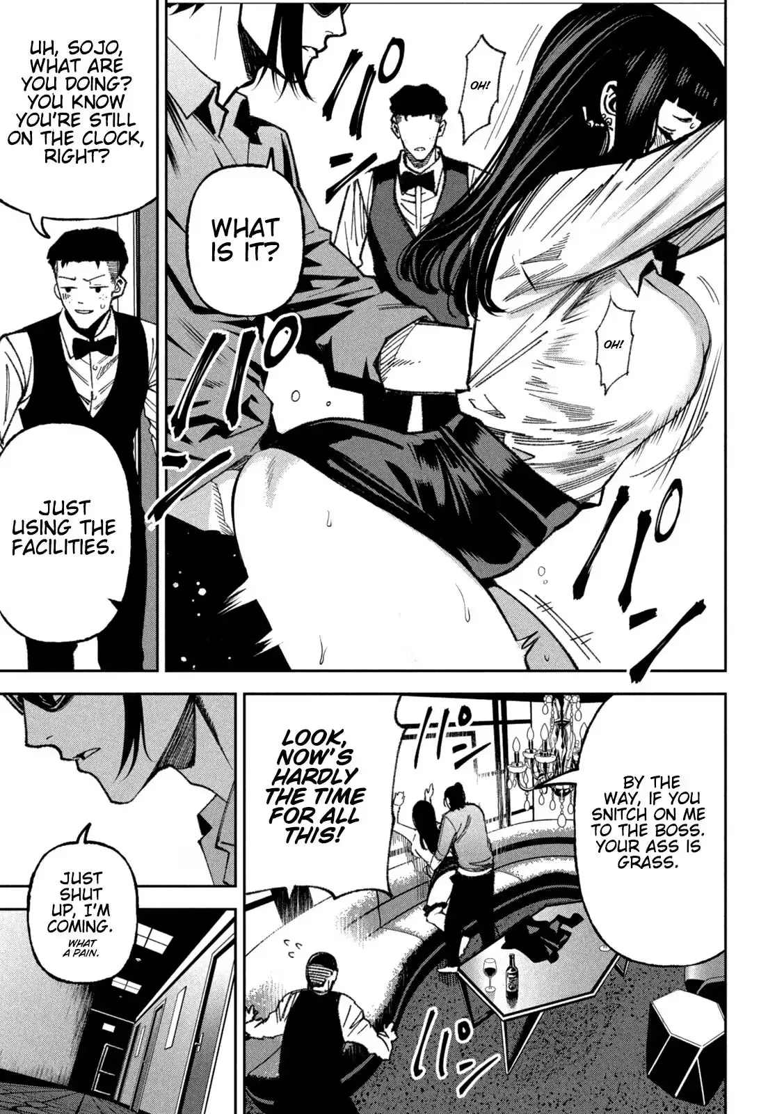 Bouryoku Banzai Chapter 71 page 15