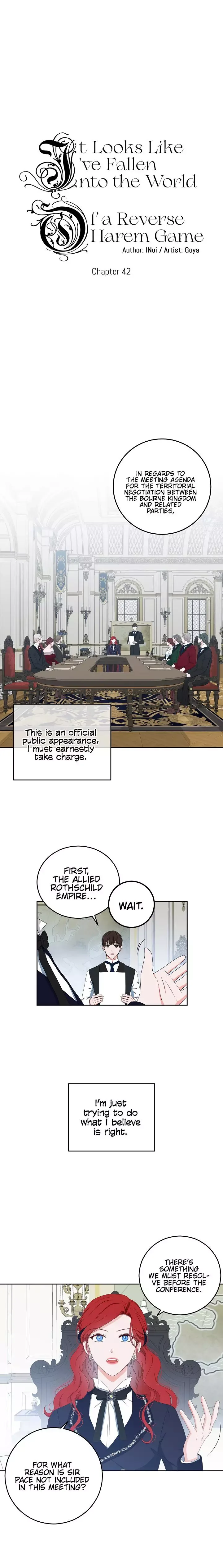 It Looks Like I’ve Fallen into the World of a Reverse Harem Game Chapter 42 page 1