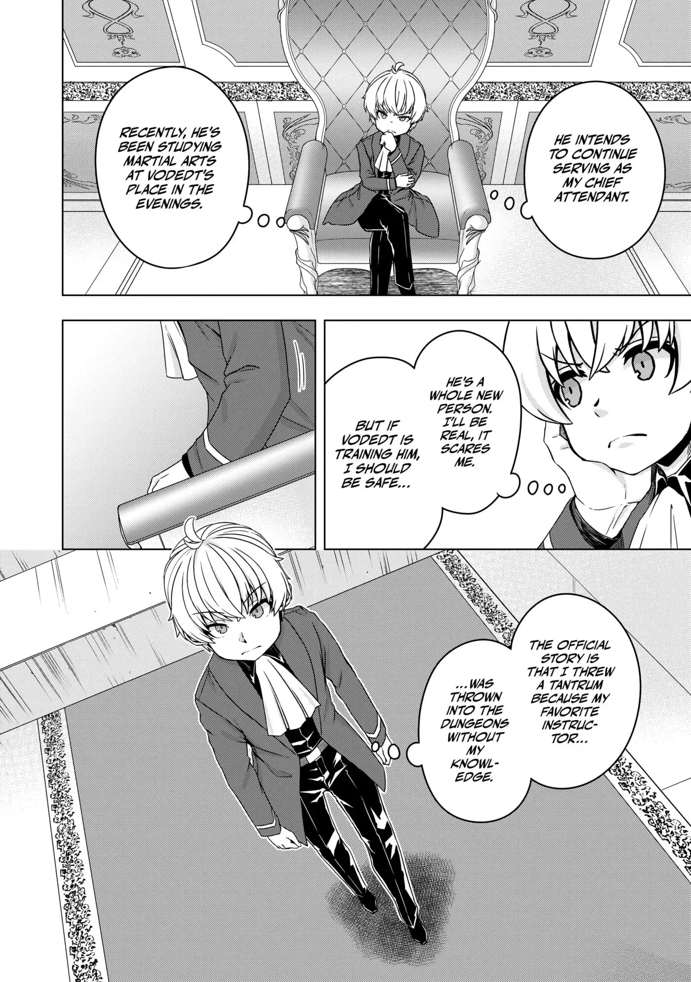 Tensei Shitara Koutei deshita ~Umare Nagara no Koutei wa Kono Saki Ikinokoreru ka Chapter 21 page 4