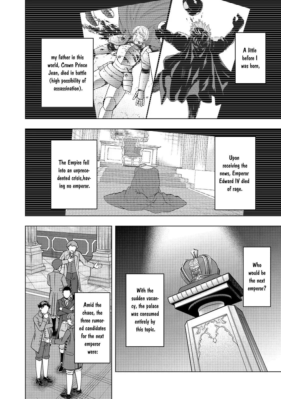 Tensei Shitara Koutei deshita ~Umare Nagara no Koutei wa Kono Saki Ikinokoreru ka Chapter 24 page 3